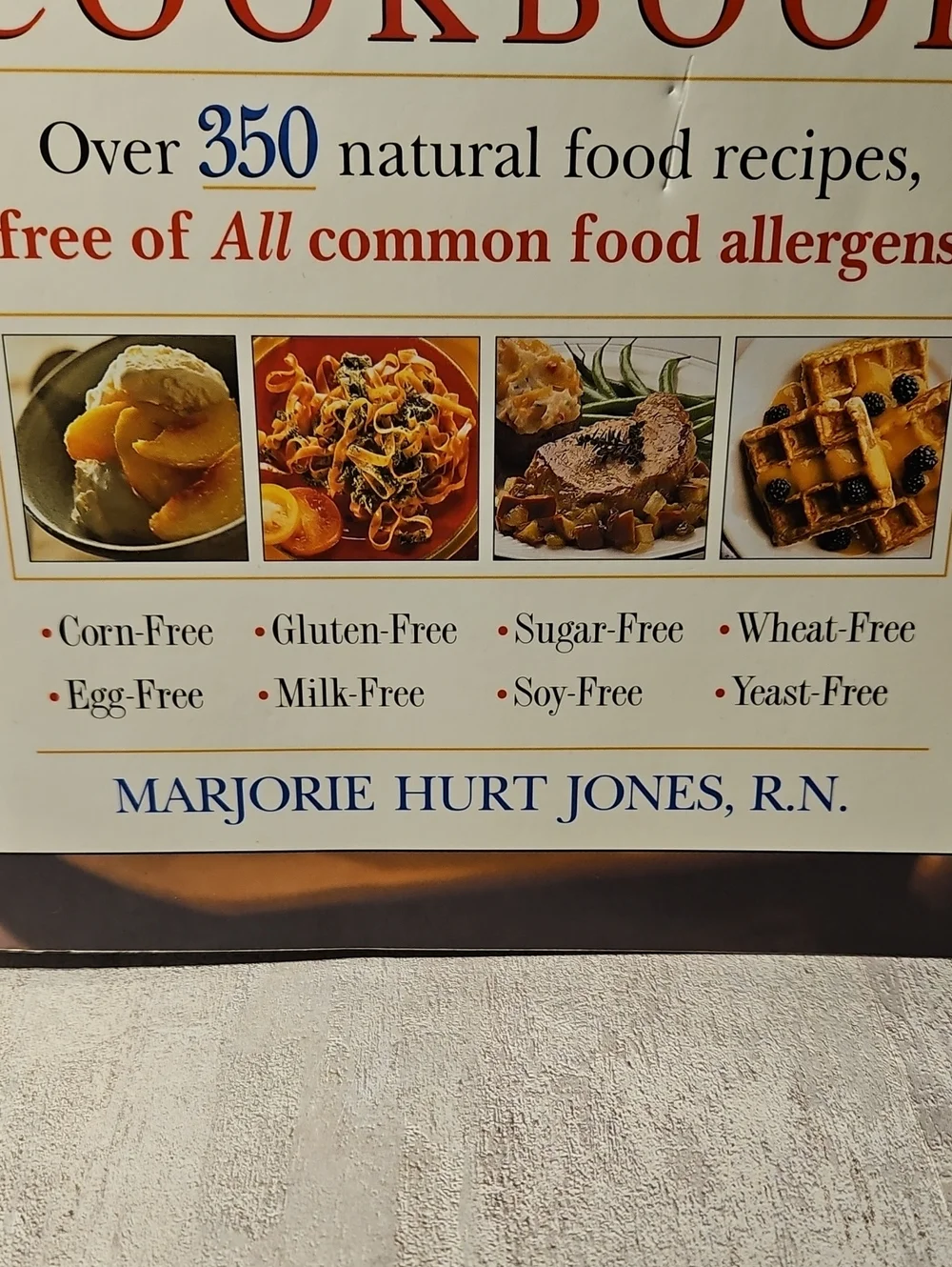 The Allergy Self-Help Cookbook Vintage